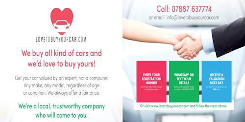 Love To Buy Your Car - Website